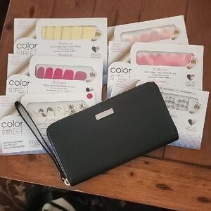 New Kate Spade Wallet And Colorstreet Bundle
